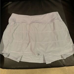 GREY LULULEMON SKIRT